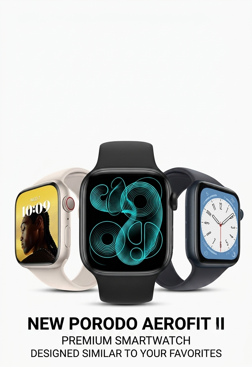 Porodo Aerofit II Smartwatch